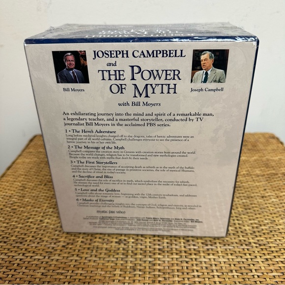 VTG Joseph Campbell The Power of Myth Vols 1-6 VHS Set 1989 SEALED Bill Moyers - Picture 4 of 7